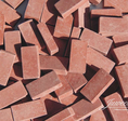bricks dark brick-red bricks dark brick-red