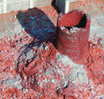 rubble in the box - Schornstein Ziegel