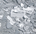 rubble in the box