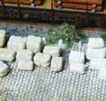 bales of raw material