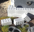 concrete blocs with nubs concrete blocs with nubs
