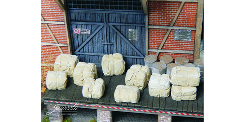 bales of raw material bales of raw material