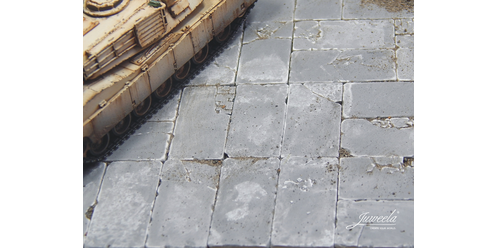 Platten aus Beton