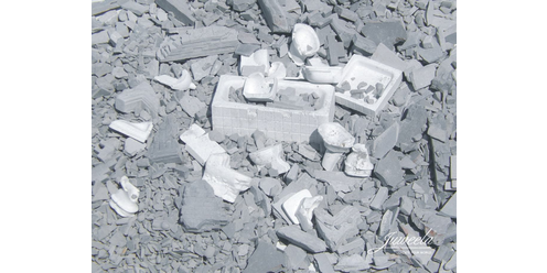 rubble in the box