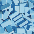 Ziegelsteine blau