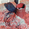 rubble in the box - Industrie Schornstein Ziegel
