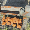 scrap cars pressed rusty