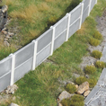 fence concrete slabs